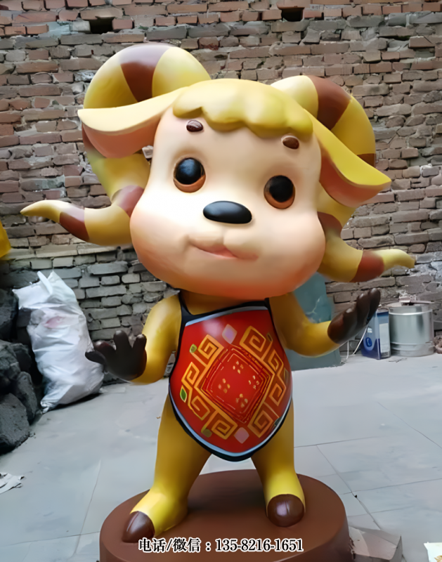 小羊娃娃卡通公仔 小羊娃娃卡通公仔
